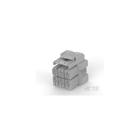 Te Connectivity Combination Line Connector, 6 Contact(S), Female, Crimp Terminal, Plug 5-1971776-3